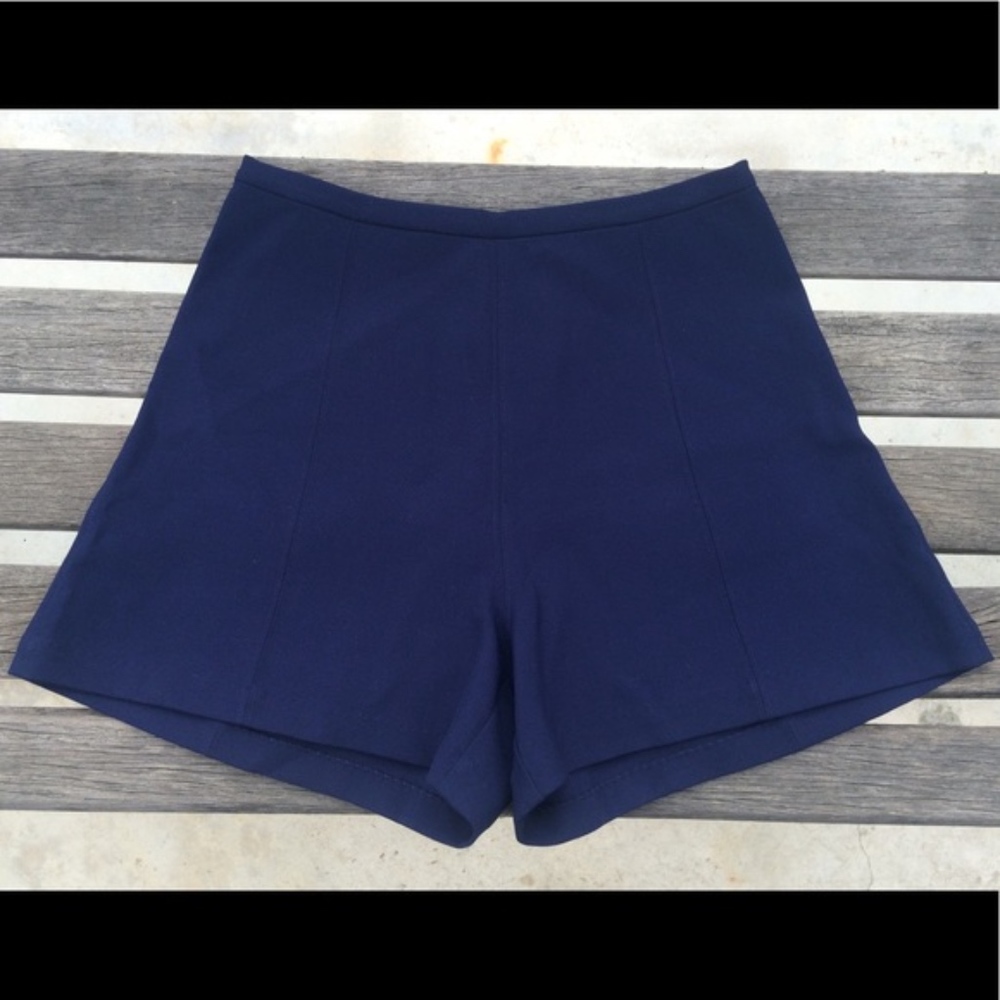 Clover Canyon Navy Blue Shorts NWOT